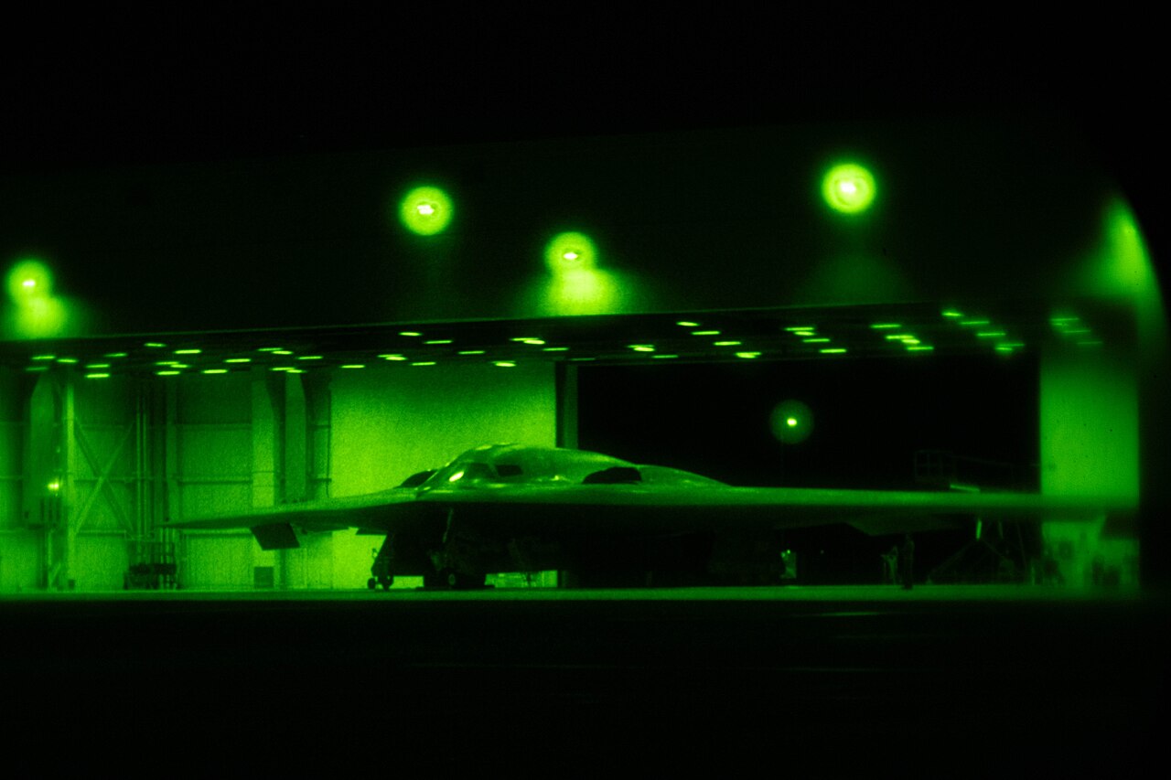 B2, before bombing